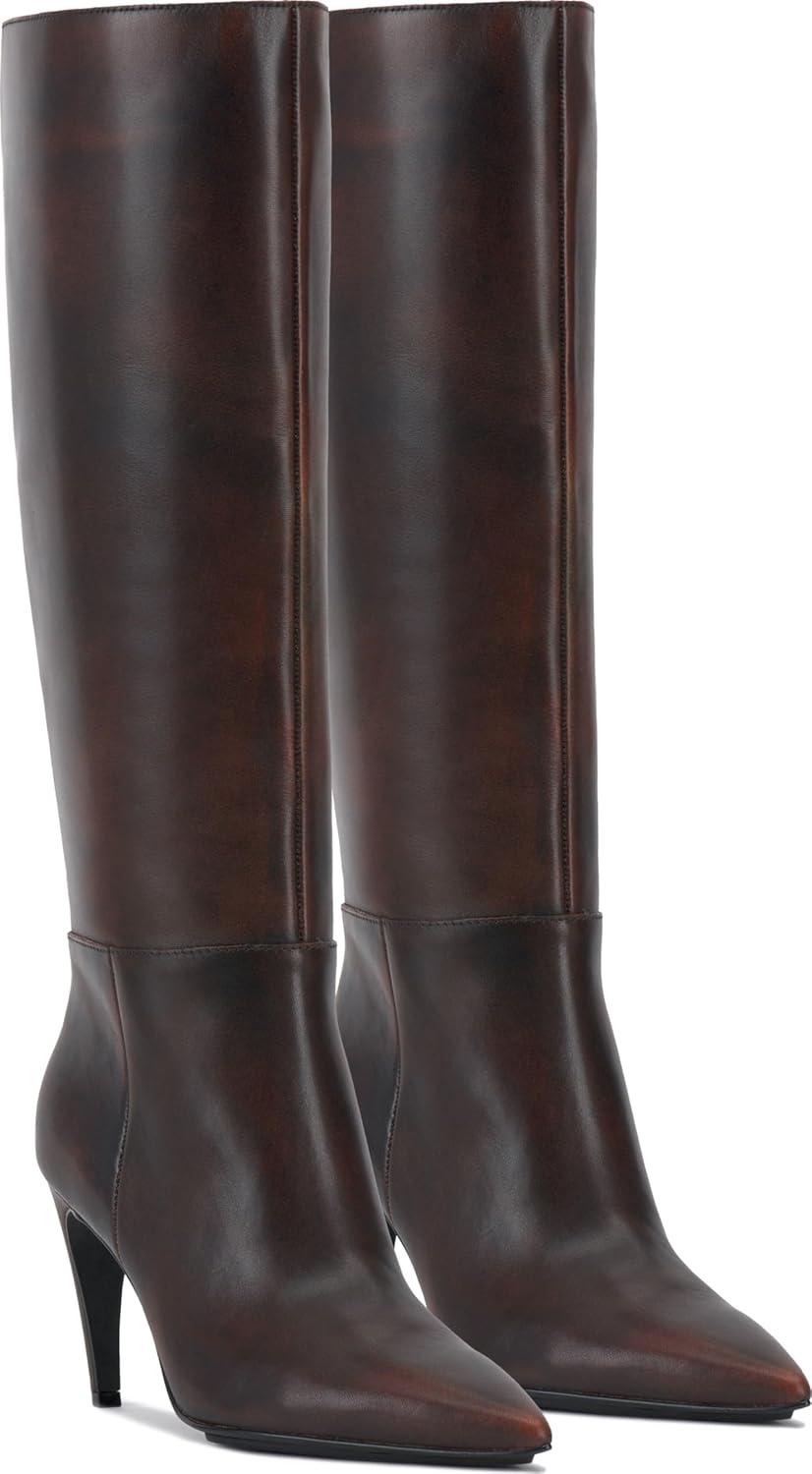 image:imageVince Camuto womens BrigitteDark Caramel Wide Calf