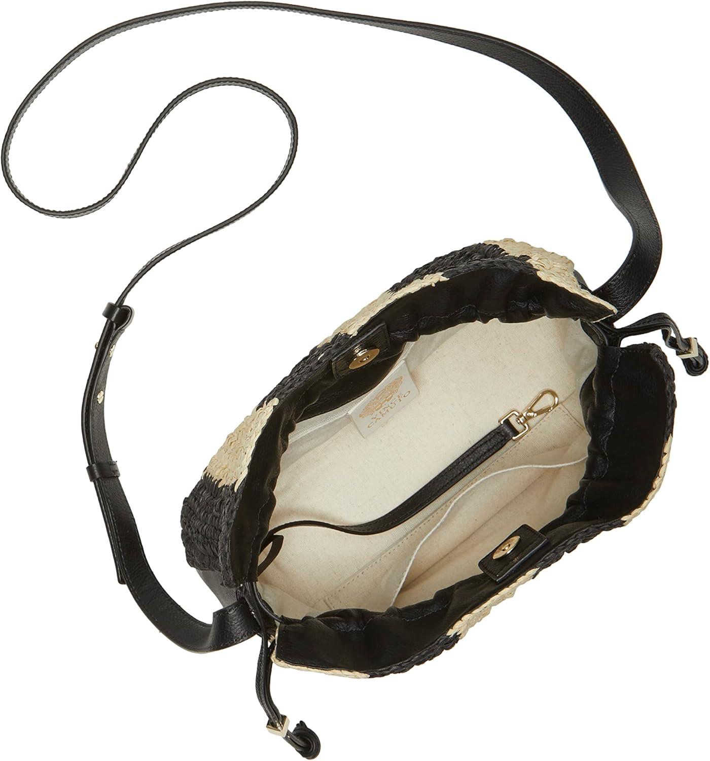 image:imageVince Camuto womens Dario CrossbodyBlackNatural