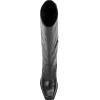 Vince Camuto Sangeti Extra Wide Calf Heel Knee High Boot(Black Croco Leather Wide Calf)