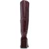 Vince Camuto Sangeti Extra Wide Calf Heel Knee High Boot(Dark Mahogany Leather Wide Calf)