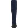 Vince Camuto Sangeti Extra Wide Calf Heel Knee High Boot(Deep Navy Suede Wide Calf)
