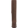 Vince Camuto Sangeti Extra Wide Calf Heel Knee High Boot(Toasted Taupe Suede Wide Calf)