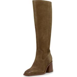 Vince Camuto Sangeti Extra Wide Calf Heel Knee High Boot(Reishi Suede Wide Calf)