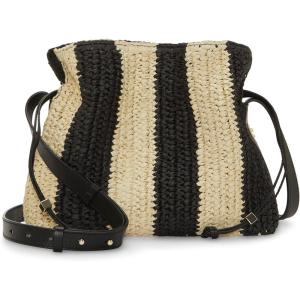 Vince Camuto womens Dario Crossbody(Black/Natural)