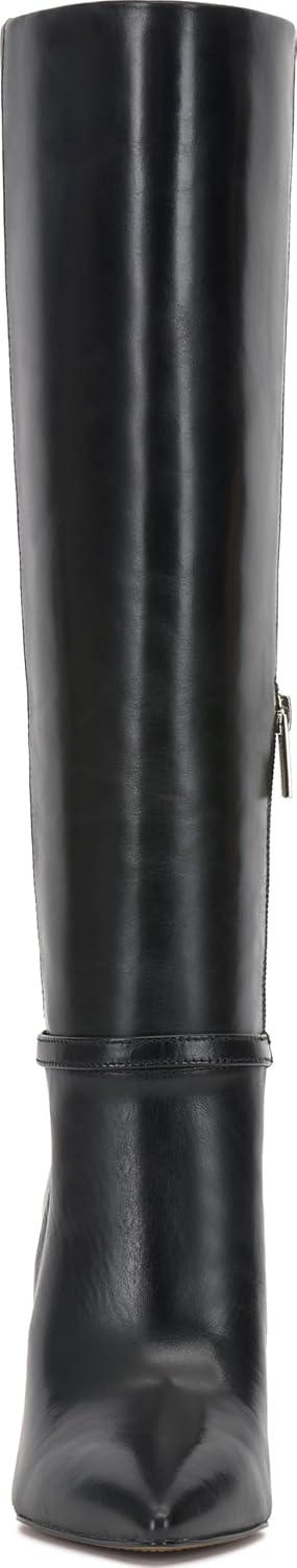 image:imageVince Camuto Womens Mirtha Ankle Link Knee High BootBlack Leather