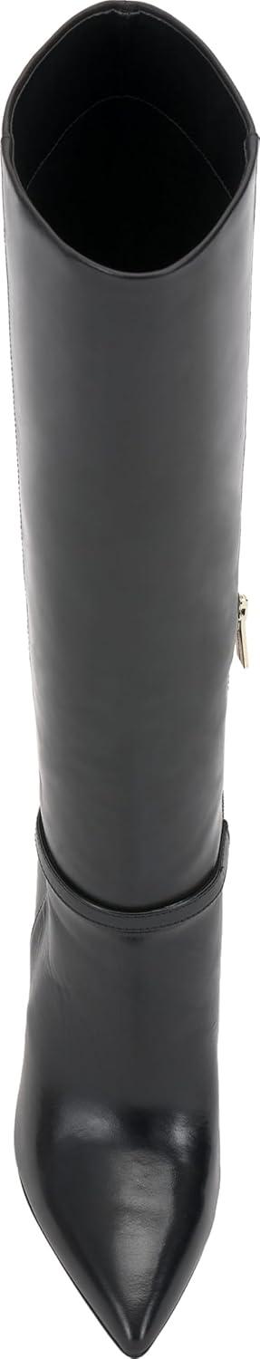 image:imageVince Camuto Womens Mirtha Ankle Link Knee High BootBlack Leather
