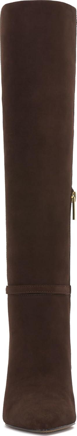 image:imageVince Camuto Womens Mirtha Ankle Link Knee High BootBrownie Suede