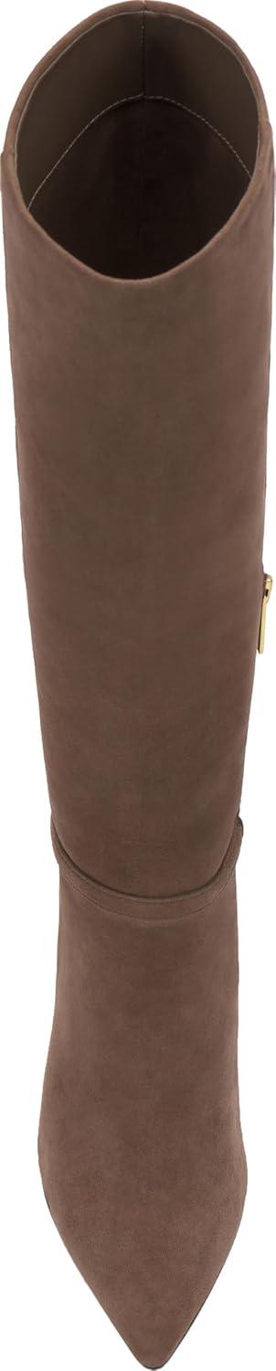 image:imageVince Camuto Womens Mirtha Ankle Link Knee High BootToasted Taupe Suede