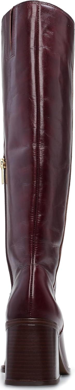 image:imageVince Camuto Womens Sangeti Narrow Calf Knee High BootDark Mahogany Leather Narrow Calf