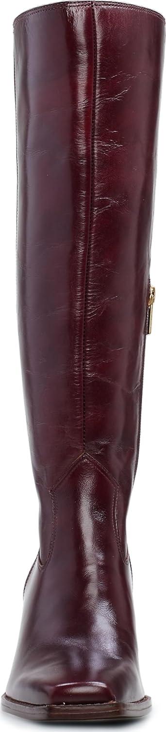 image:imageVince Camuto Womens Sangeti Narrow Calf Knee High BootDark Mahogany Leather Narrow Calf