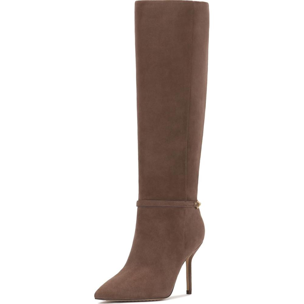 image:imageVince Camuto Womens Mirtha Ankle Link Knee High BootToasted Taupe Suede