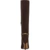Vince Camuto Women’s Mirtha Ankle Link Knee High Boot(Brownie Suede)