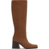Vince Camuto Women’s Sangeti Narrow Calf Knee High Boot(Burnt Sugar Suede Narrow Calf)