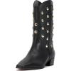 Vince Camuto womens Prilie(Black Leather)