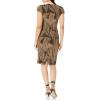 Vince Camuto Womens Dress Dress,Black Gold,2(Black Gold)