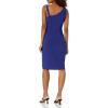 Vince Camuto Women’s Stretch Soft Solid Dress(Cobalt)