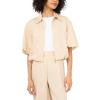 Vince Camuto Women’s Cropped Bubble Jacket(Birch)