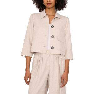 CROPPED JACKET W/POCKET