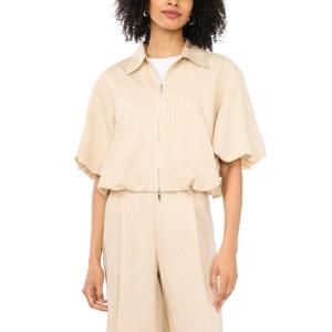 Vince Camuto Women’s Cropped Bubble Jacket(Birch)
