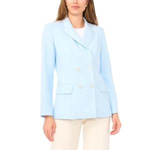 Vince Camuto Women’s Double Breasted Jacket(Sky)