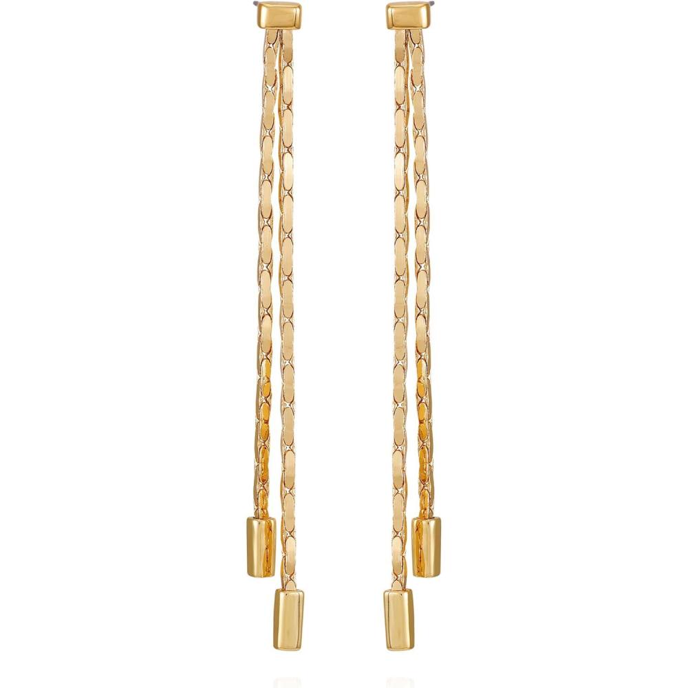image:imageVince Camuto Goldtone Chain Drop Dangle Earrings