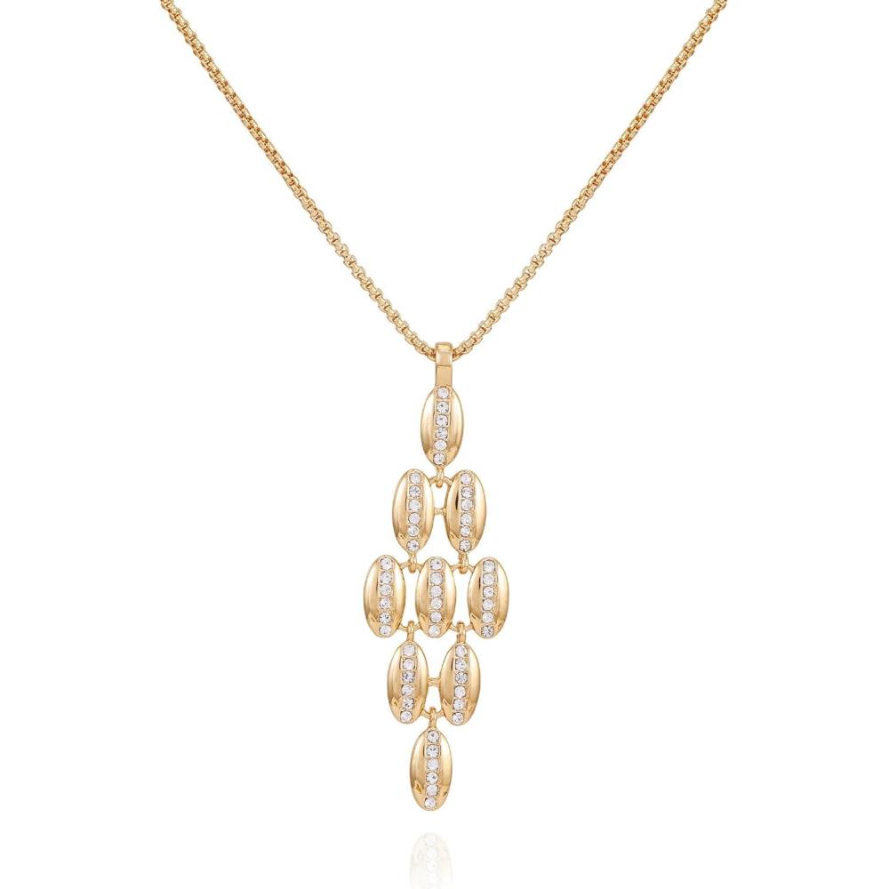 image:imageVince Camuto Goldtone Long Pendant Necklace