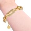 Vince Camuto Gold-Tone Pave Link Toggle Bracelet