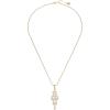 Vince Camuto Goldtone Long Pendant Necklace