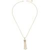 Vince Camuto Goldtone Long Pendant Tassel Necklace