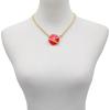 Vince Camuto Goldtone Pink Candy Stone Pendant Necklace