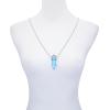 Vince Camuto Goldtone Sapphire Crystal-Shaped Stone Pendant Necklace