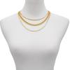 Vince Camuto Goldtone Trio Chain Layered Necklace
