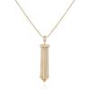 Vince Camuto Goldtone Long Pendant Tassel Necklace
