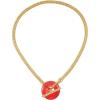 Vince Camuto Goldtone Pink Candy Stone Pendant Necklace