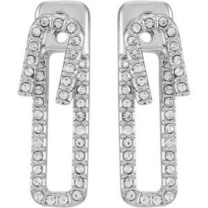 Vince Camuto Silvertone Link Drop Dangle Earrings for Women