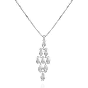 Vince Camuto Silvertone Long Pendant Necklace