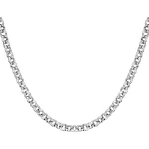 Vince Camuto Silvertone Unique Thick Chain Necklace for Women