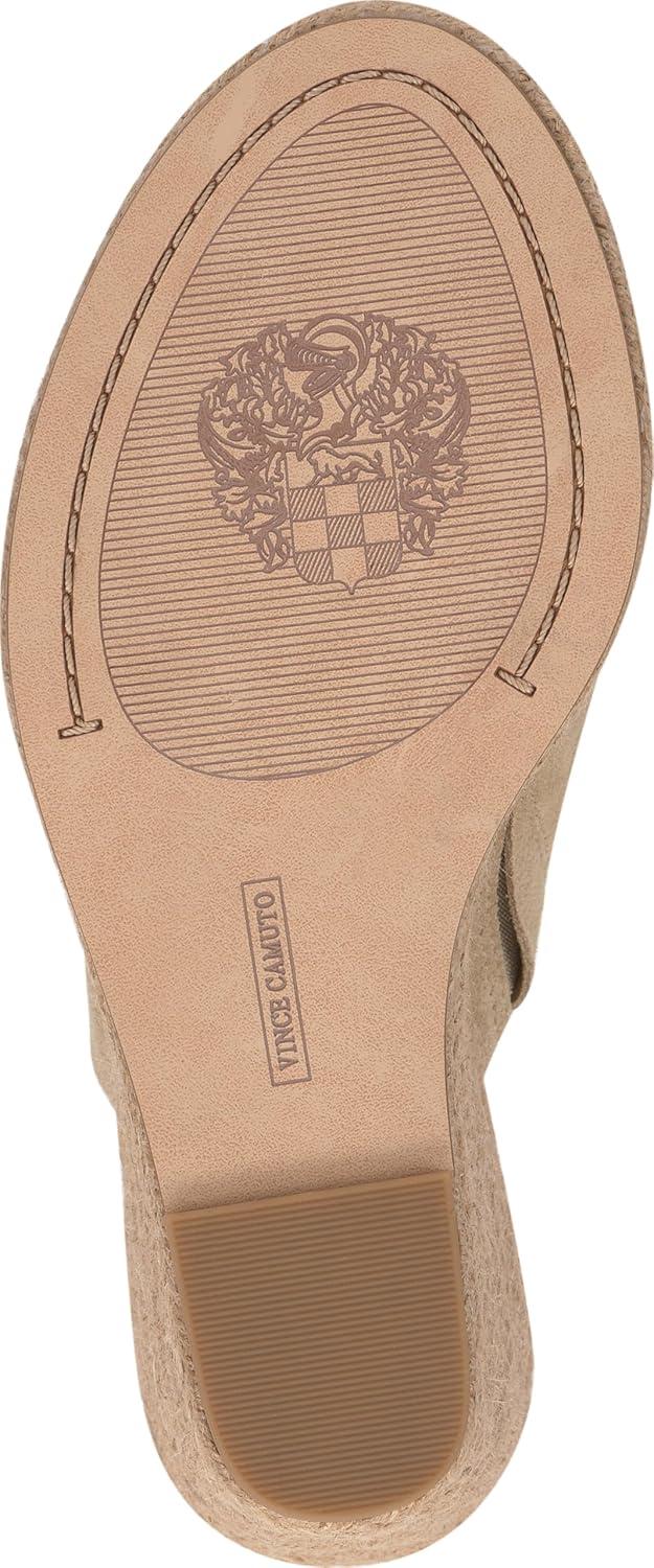 image:imageVince Camuto Womens Fisella Cross Band Espadrille Wedge SandalTortilla Suede