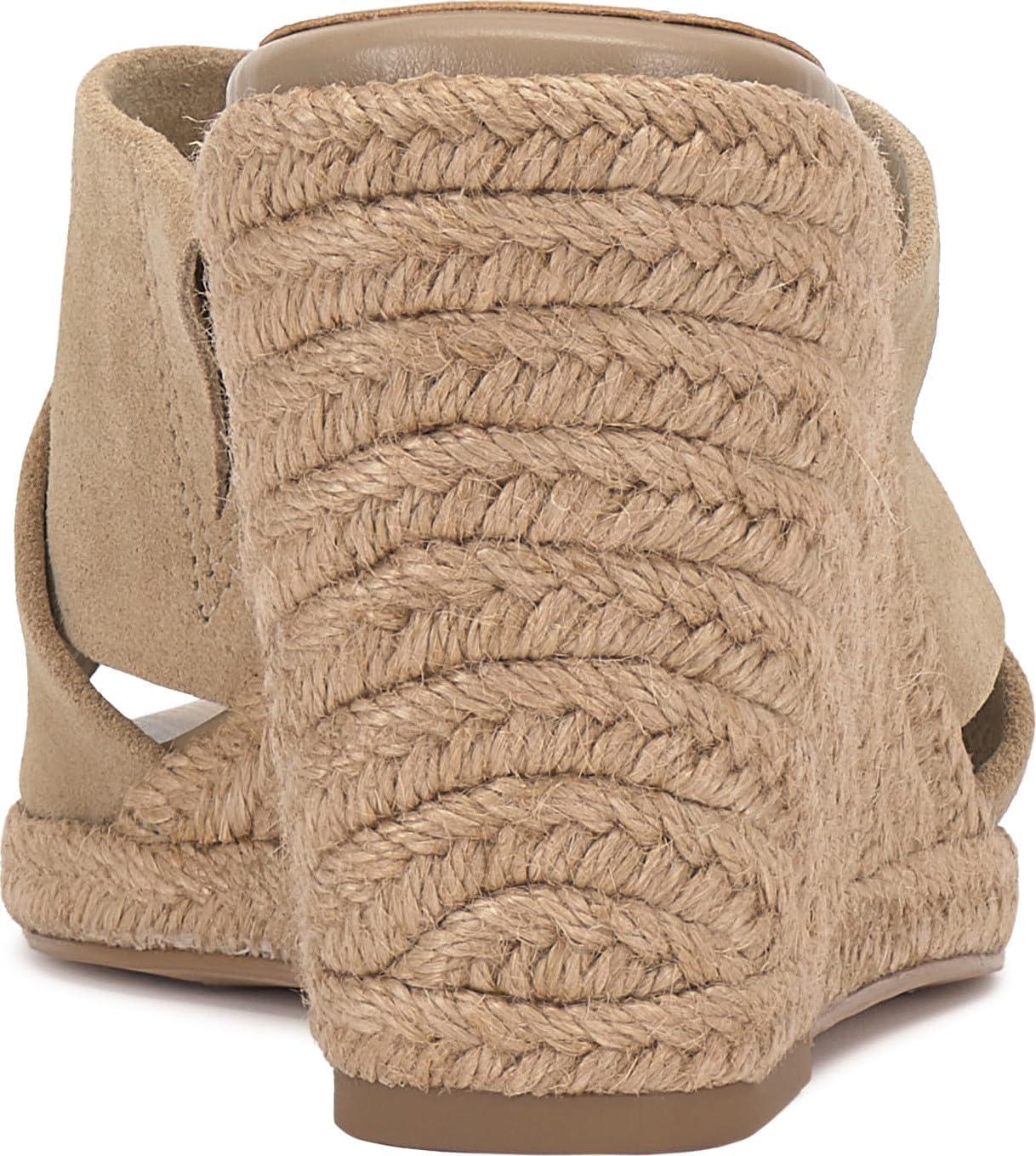 image:imageVince Camuto Womens Fisella Cross Band Espadrille Wedge SandalTortilla Suede