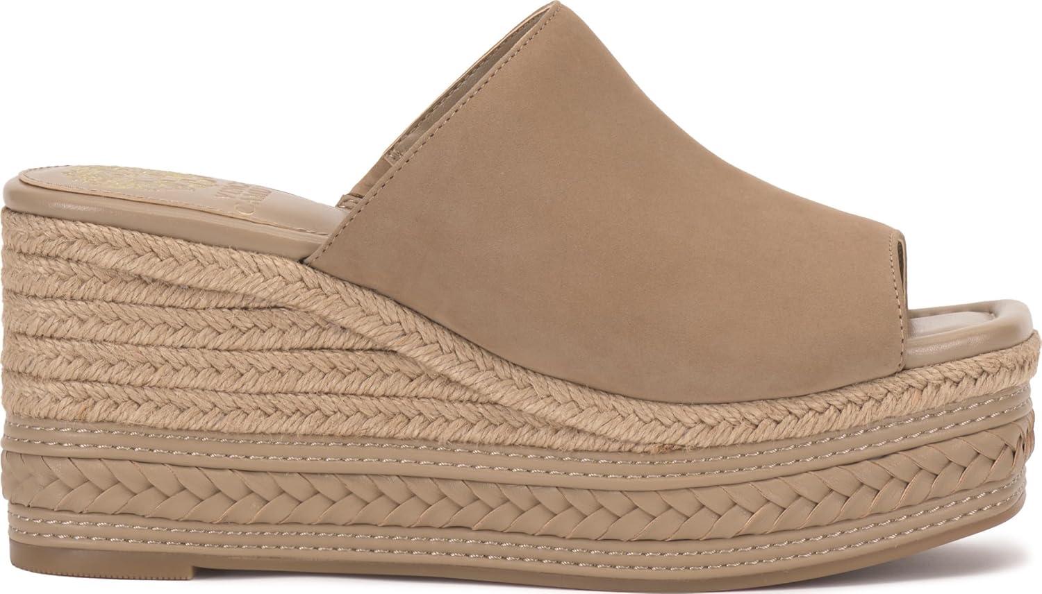 image:imageVince Camuto Womens Lierna Espadrille Wedge Platform SandalTortilla Suede