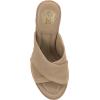 Vince Camuto Women’s Fisella Cross Band Espadrille Wedge Sandal(Tortilla Suede)