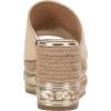 Vince Camuto Women’s Lierna Espadrille Wedge Platform Sandal(Egyptian Gold Leather)
