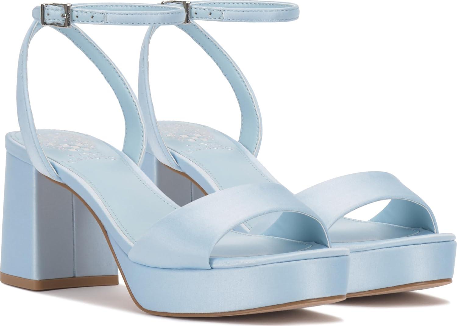image:imageVince Camuto Womens Pendreya Platform Sandal Light Blue 7
