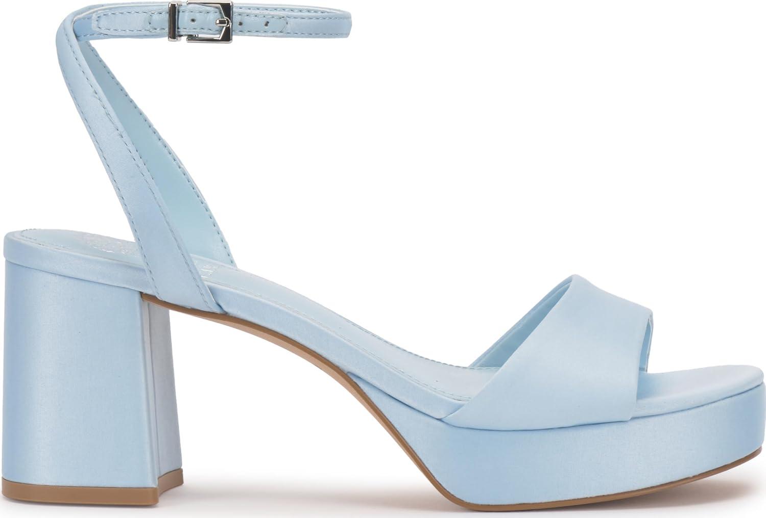 image:imageVince Camuto Womens Pendreya Platform Sandal Light Blue 7
