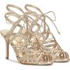 Vince Camuto Women’s Tilly Strappy Caged High Heel Sandal(Egyptian Gold)