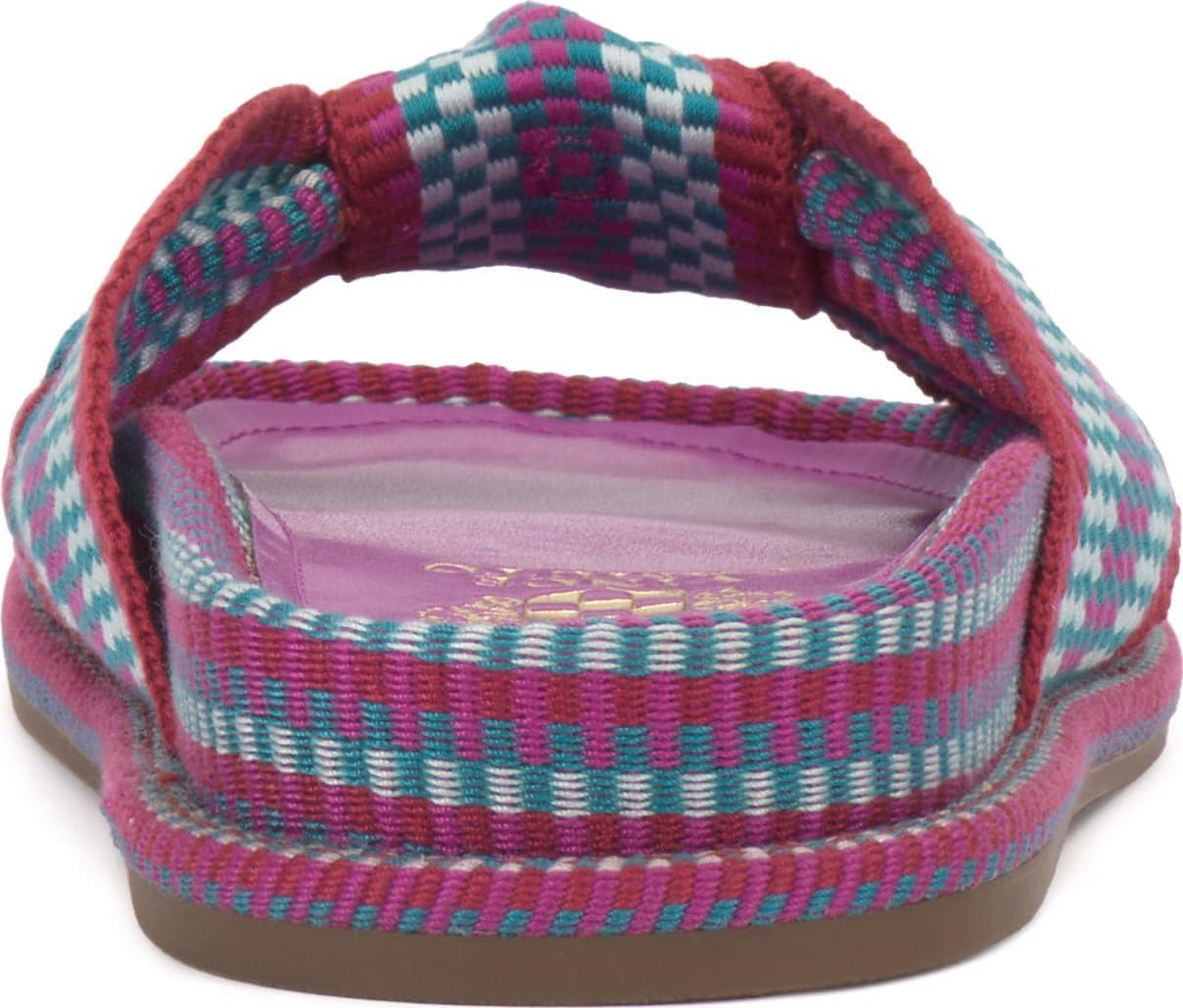 image:imageVince Camuto Womens Gryfynn Knotted Woven Slide SandalOrchid Multi