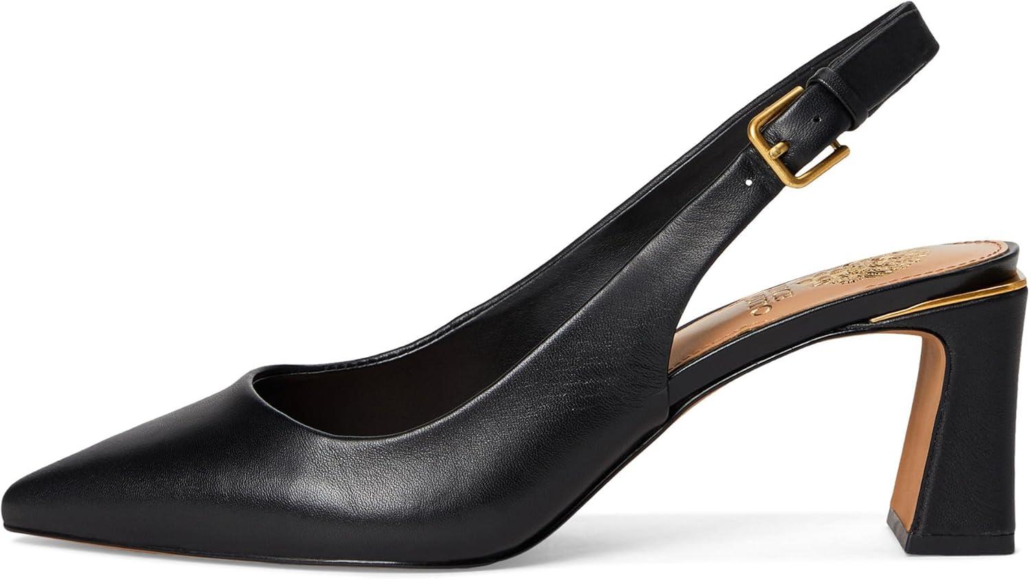 image:imageVince Camuto Womens Hamden Buckle Slingback PumpBlack