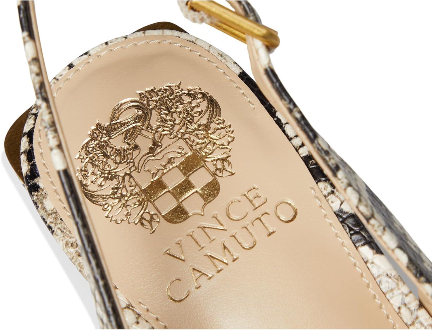 image:imageVince Camuto Womens Hamden Buckle Slingback PumpBlackCream