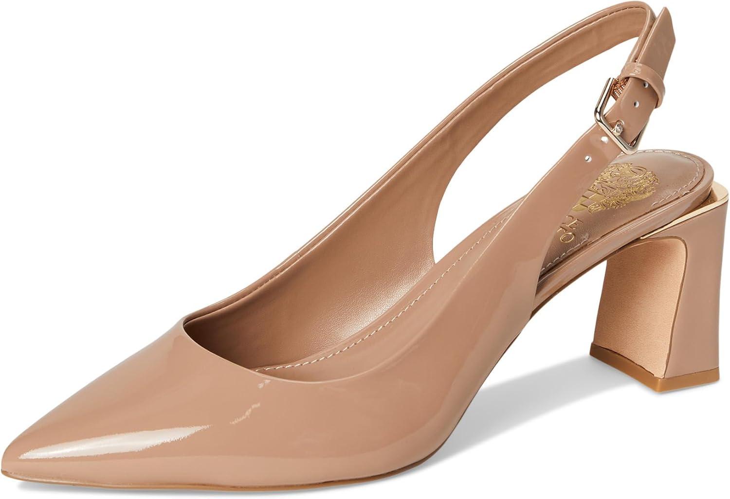 image:imageVince Camuto Womens Hamden Buckle Slingback PumpChai Latte