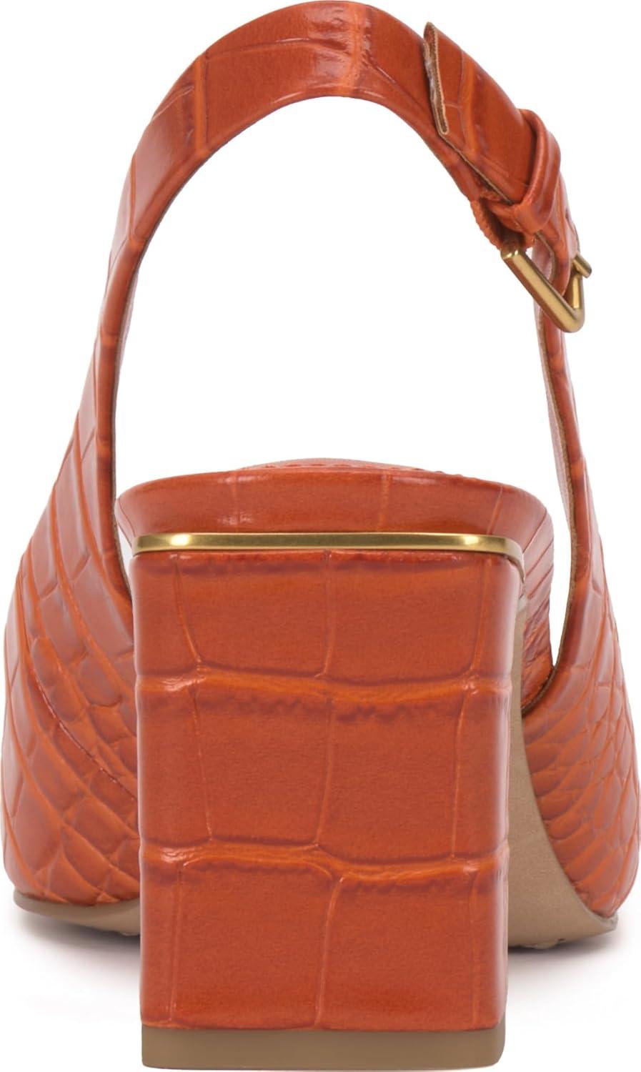 image:imageVince Camuto Womens Hamden Buckle Slingback PumpSunset Croco